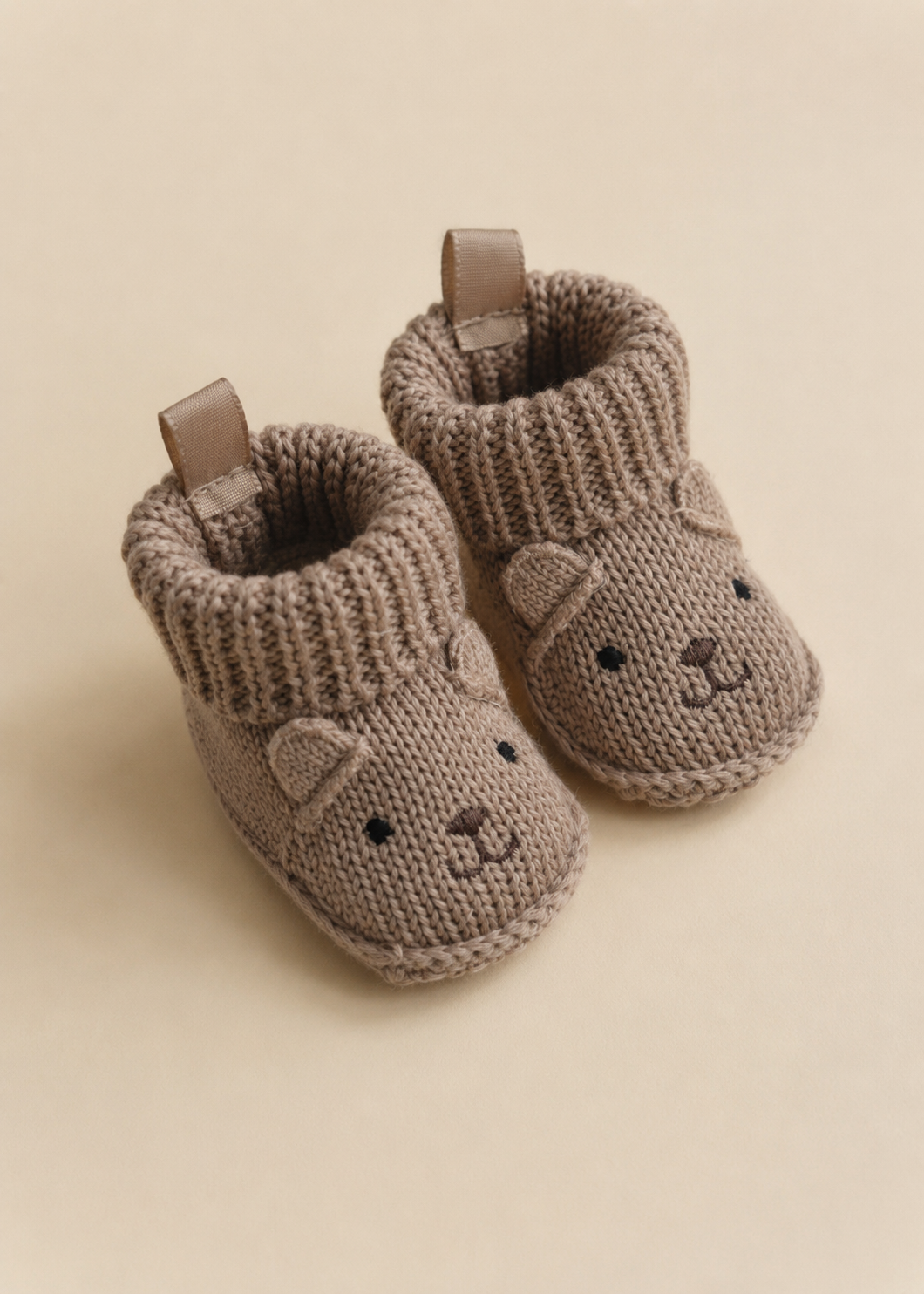 Teddy Knit Booties