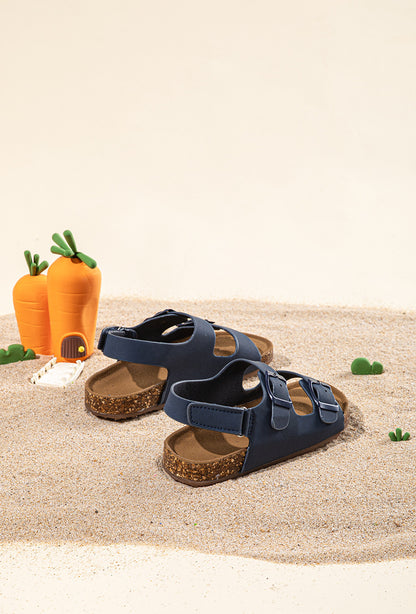 Footbed Buckle Sandals
