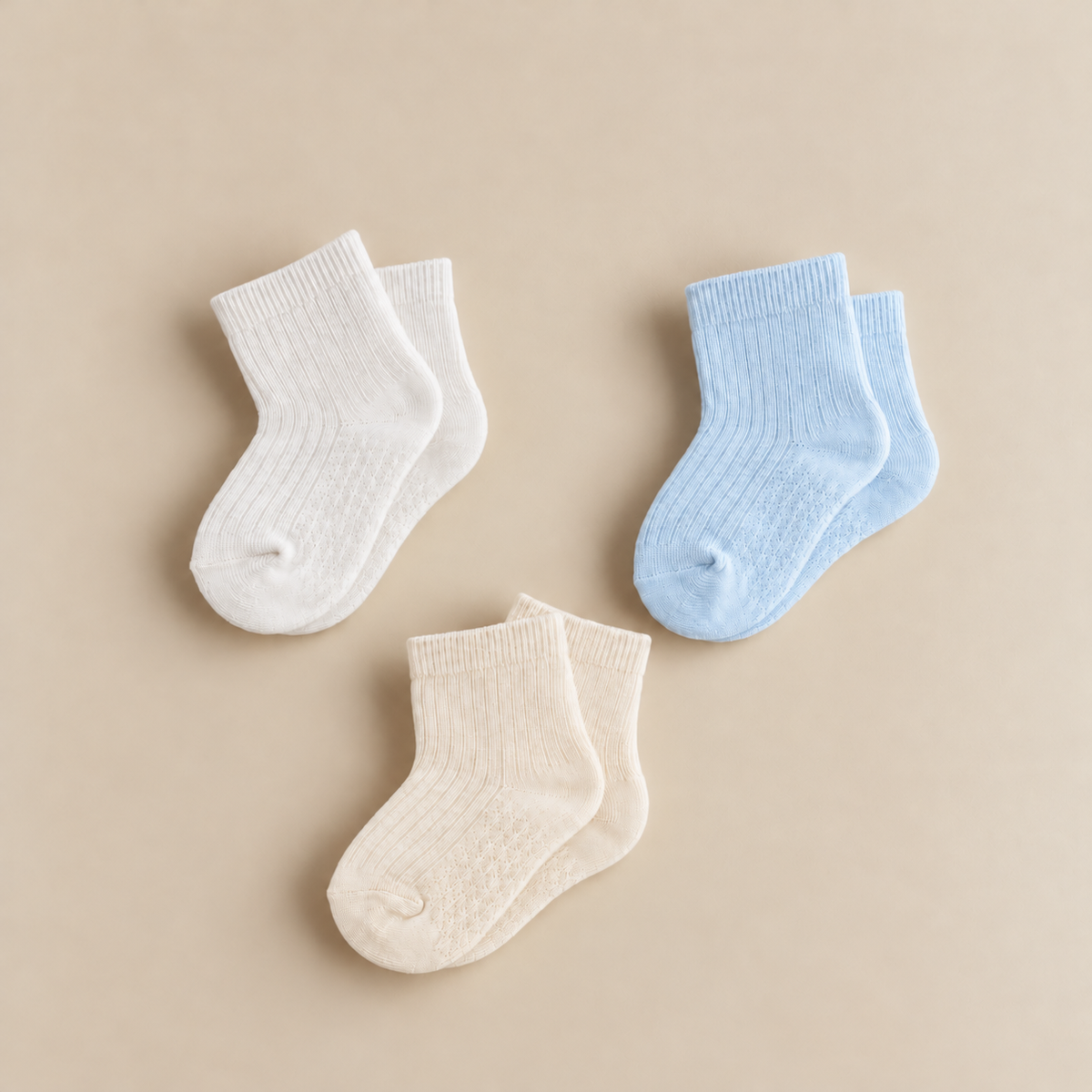 Ribbed Socks - 3 Pack