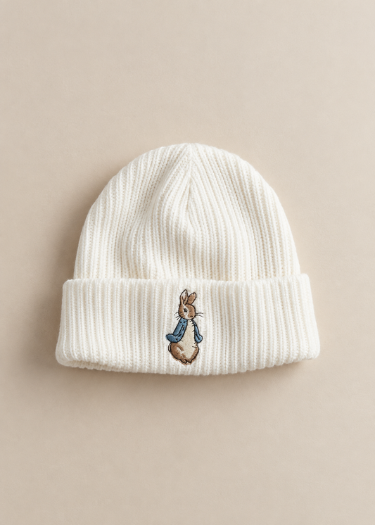 Bunny Rabbit Knitted Beanie