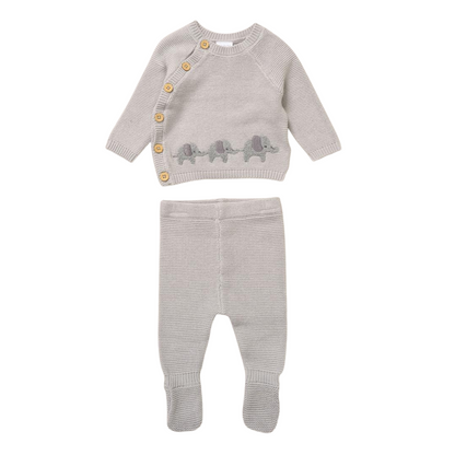 Elephants Knit Set