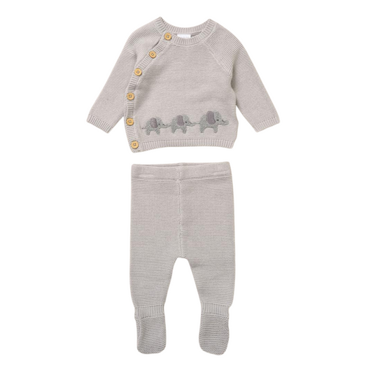 Elephants Knit Set