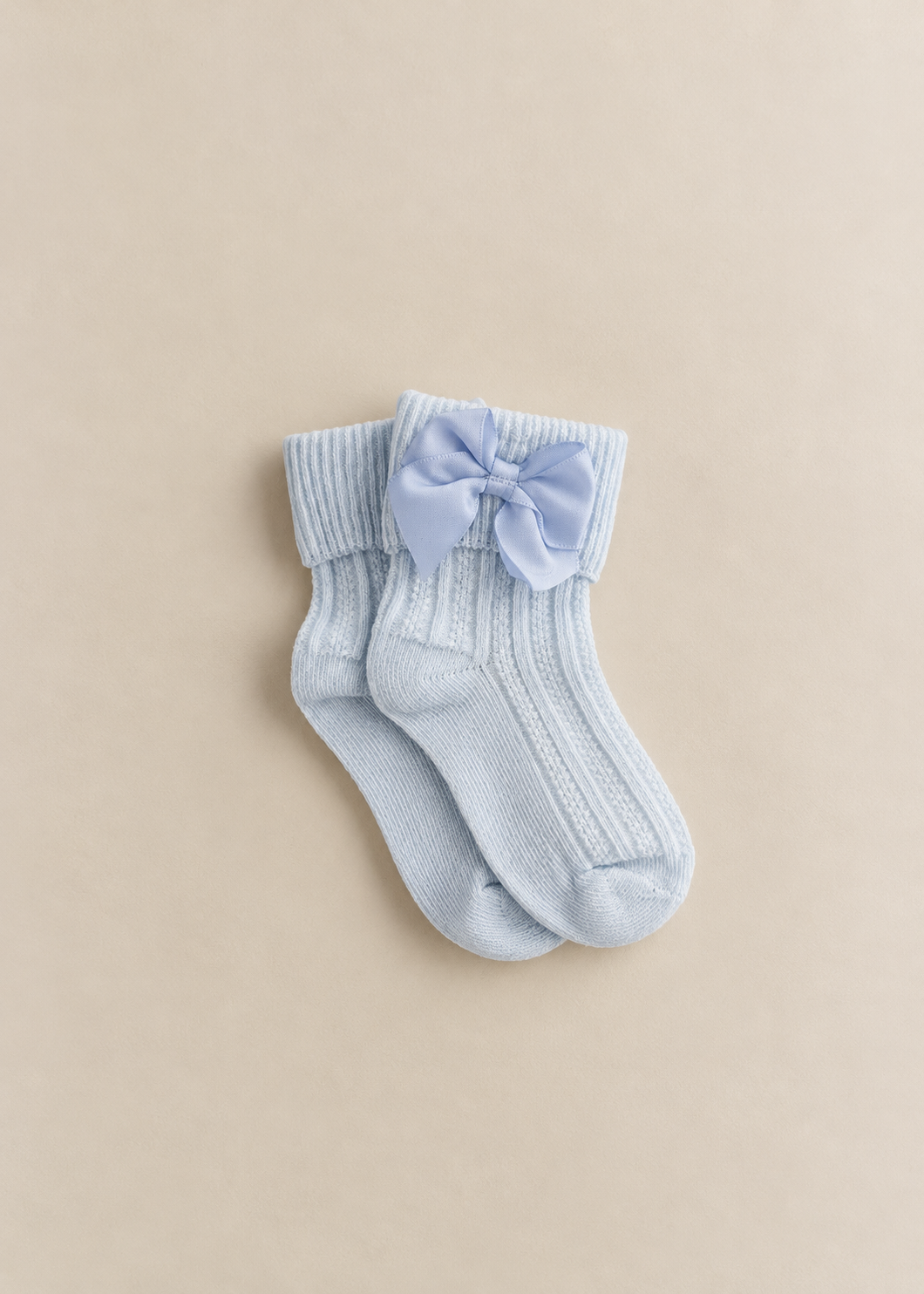 Satin Bow Ankle Socks