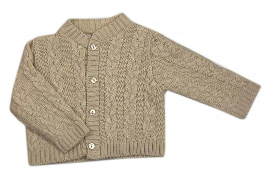 Biscuit Classic Knit Cardigan