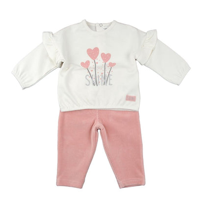 Hearts and Frills Corduroy Set