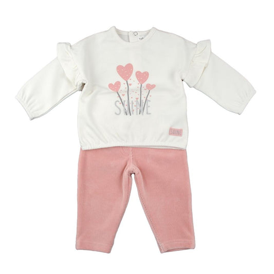 Hearts and Frills Corduroy Set