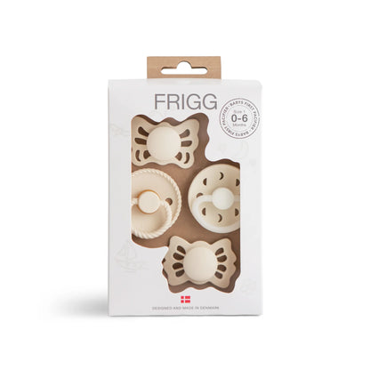 FRIGG Baby's First Pacifier Moonlight Sailing 4 Pack