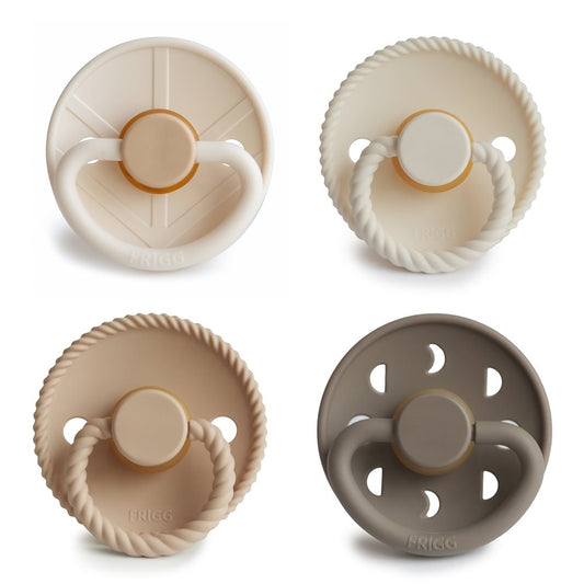 FRIGG Latex Pacifier 4-Pack