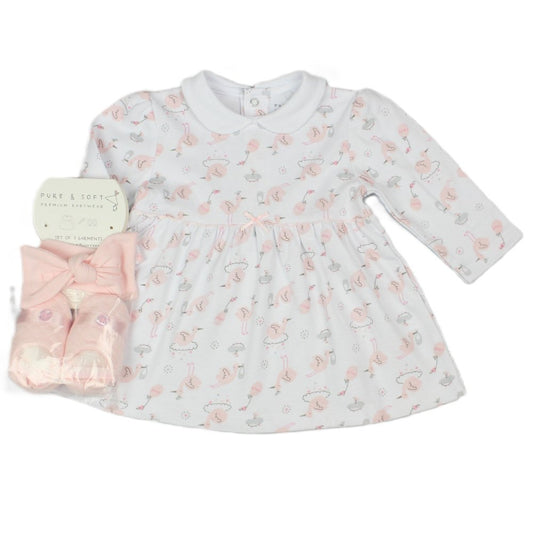 Swan Lagoon Pyjama Dress Set