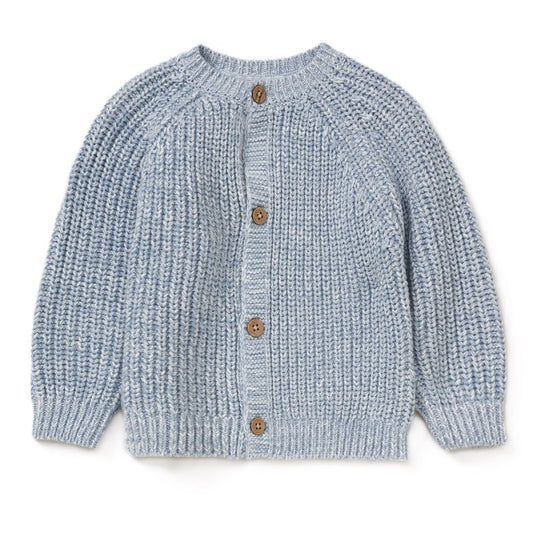 The Hello Blue Cardigan