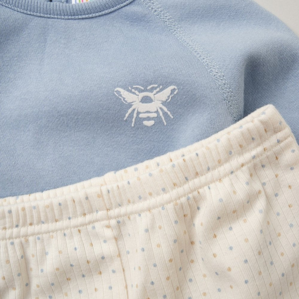 Bee Skies Sweatshirt & Jog Pants Pink Set
