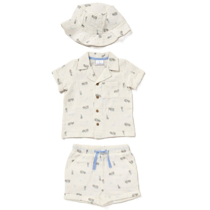 Waves & Wheels Muslin Set