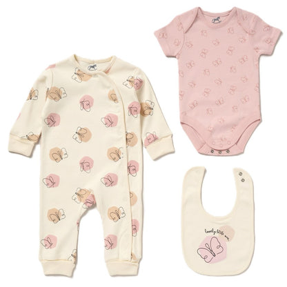Organic Lovely Butterfly 3pc Set