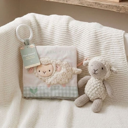 On The Farm Soft Crinkle Baby Book