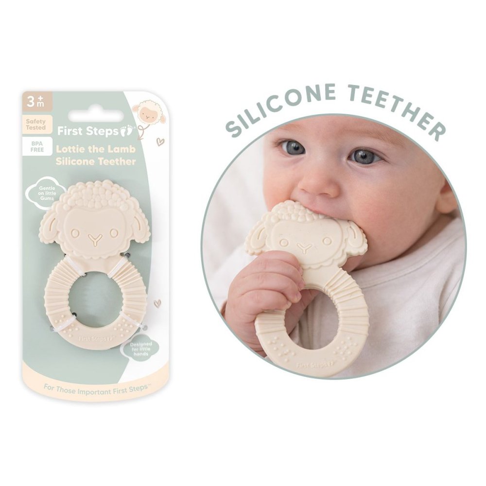Lamb Silicone Teether