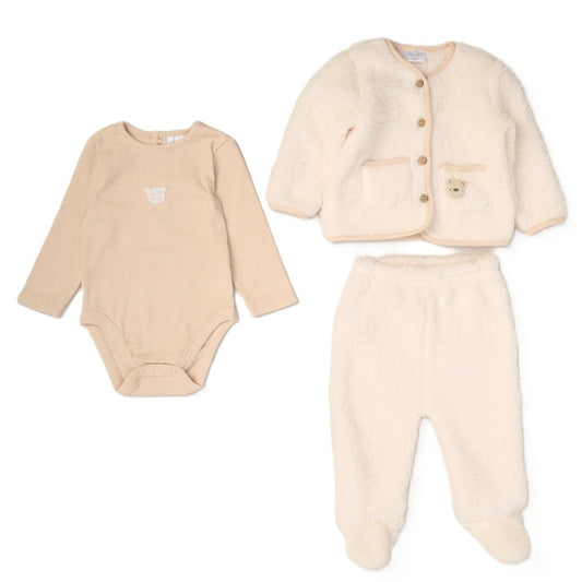 Bear Buddy Sherpa Outfit Set