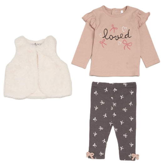 Loved Fur Vest Outfit