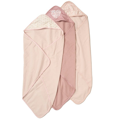 Little Princess Hooded Towels & Washcloths Set