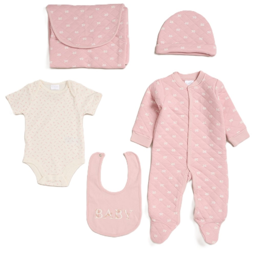 Cuddle Baby Quilted 5PC Set