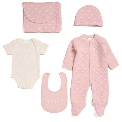 Cuddle Baby Quilted 5PC Set