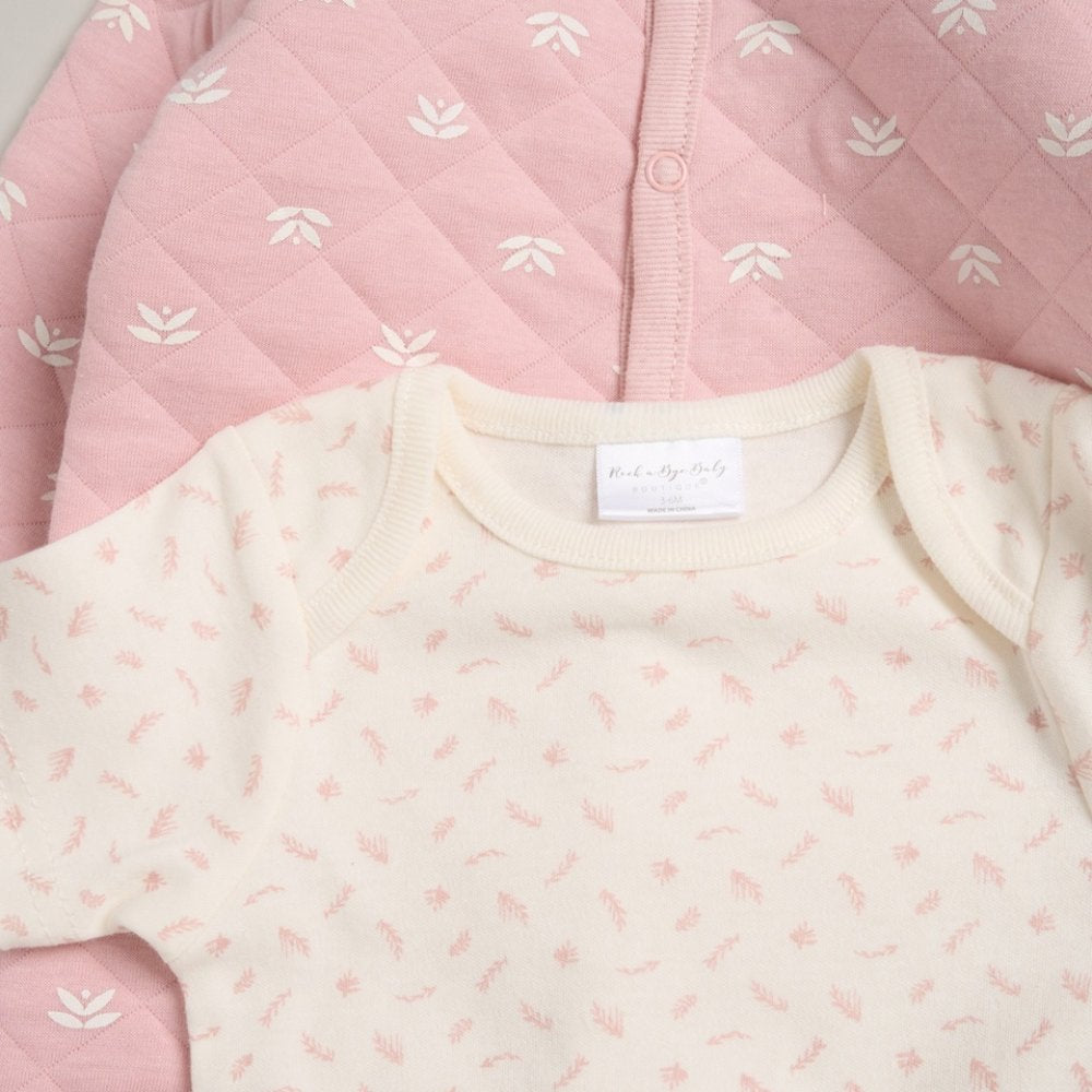 Cuddle Baby Quilted 5PC Set