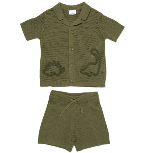 Dino True Knit Set