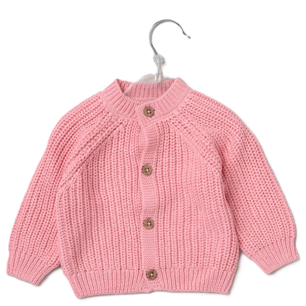 The Hello Pink Cardigan