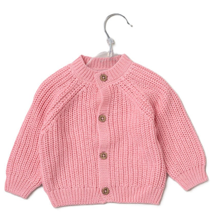 The Hello Pink Cardigan