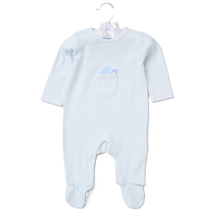 Little Turtle Appliqué Sleep-suit