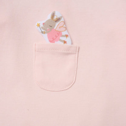 Little Bunny Fairy Appliqué Sleep-suit