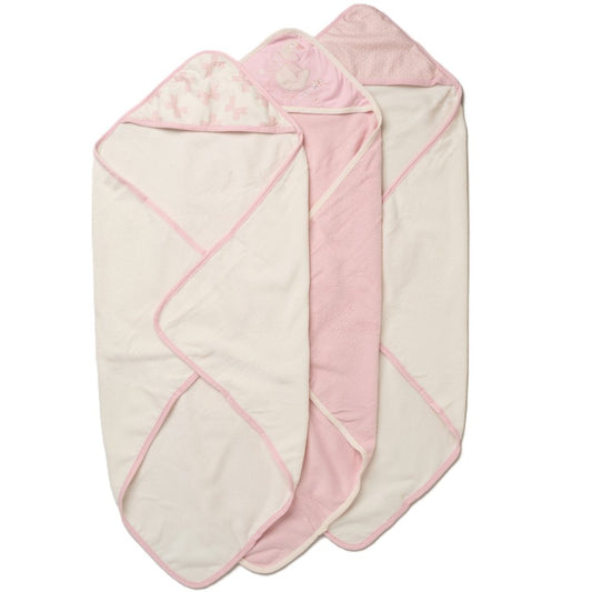 Bow Goose Hooded Towels & Washcloths Set