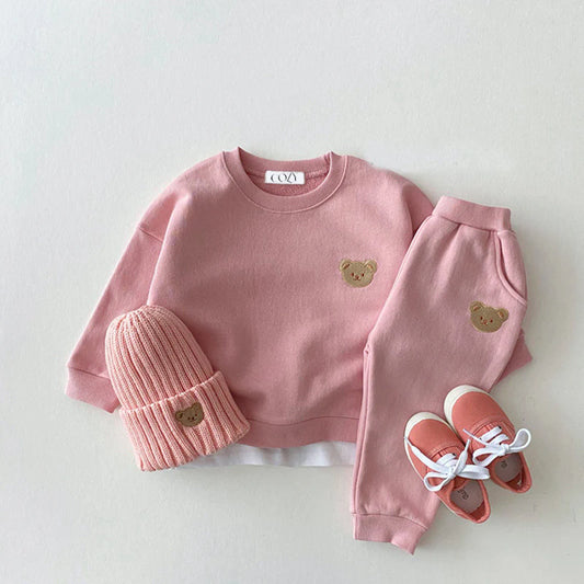 The Pink Bear Colour Tracksuit