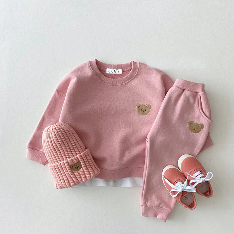 The Pink Bear Colour Tracksuit