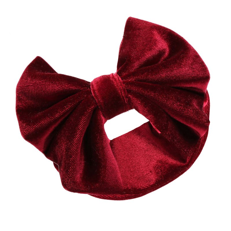 Velour Bow Headband