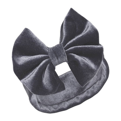 Velour Bow Headband