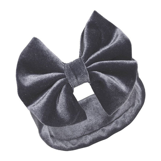 Velour Bow Headband