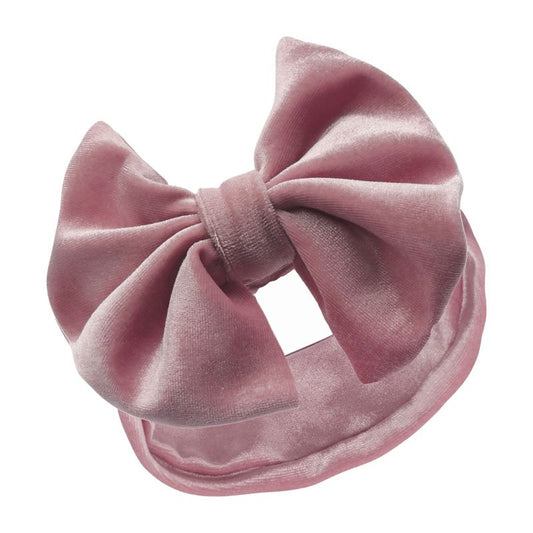 Velour Bow Headband