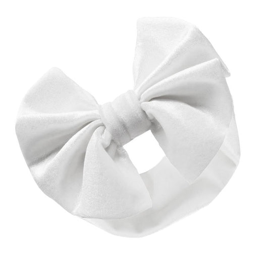 Velour Bow Headband