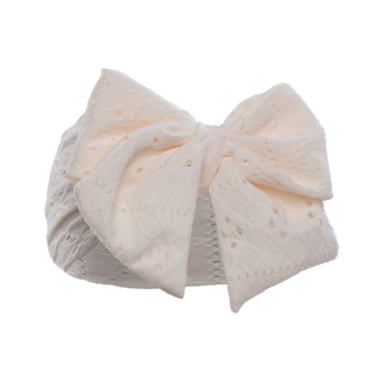 Cable Headband with Large Bow