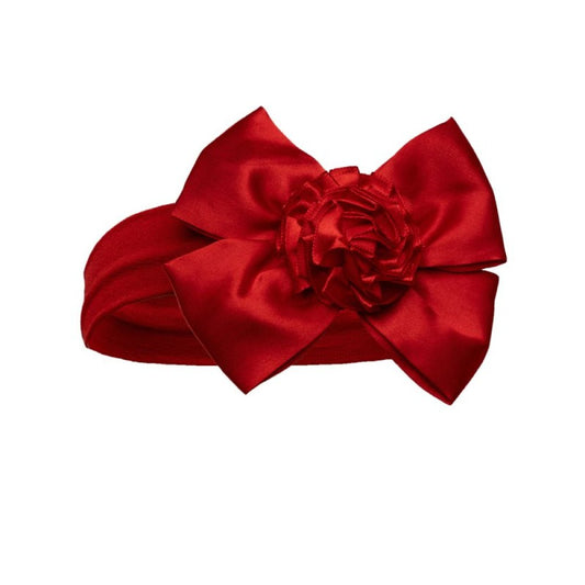 Bow & Flower Headband