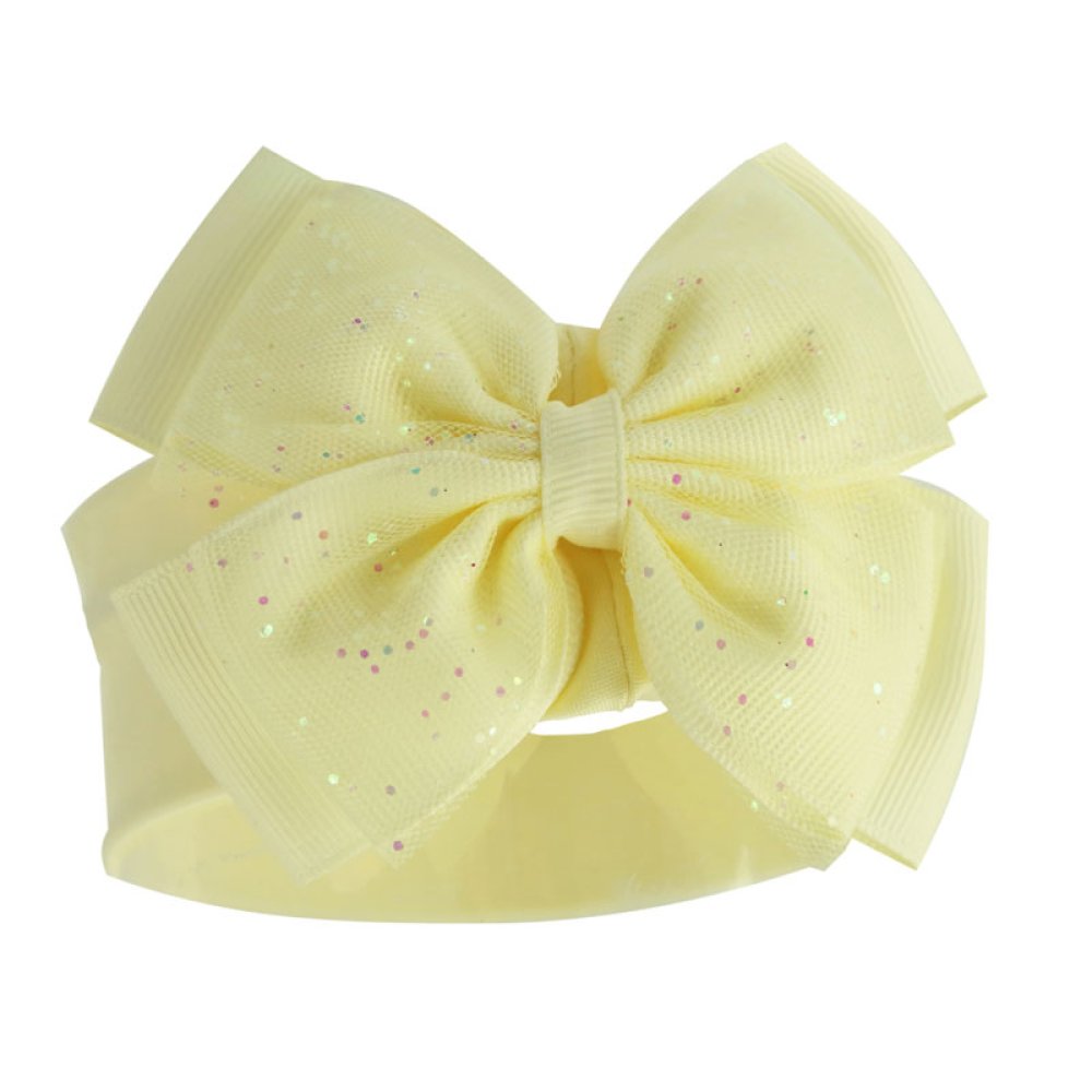 Glitter Bow Headband