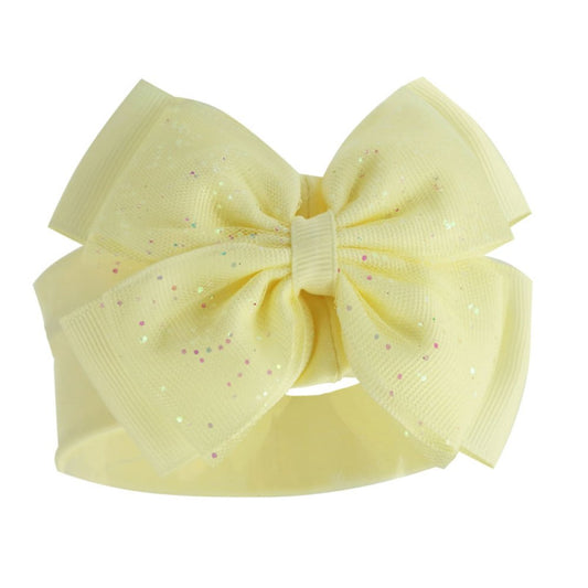 Glitter Bow Headband