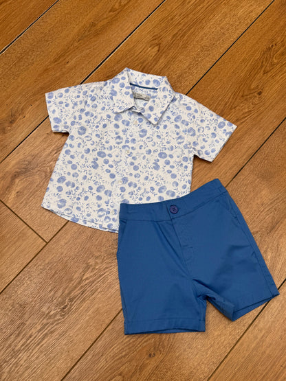 Blue Bloom Elegance Set