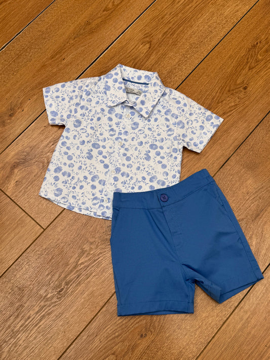 Blue Bloom Elegance Set