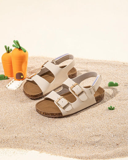 Footbed Buckle Sandals