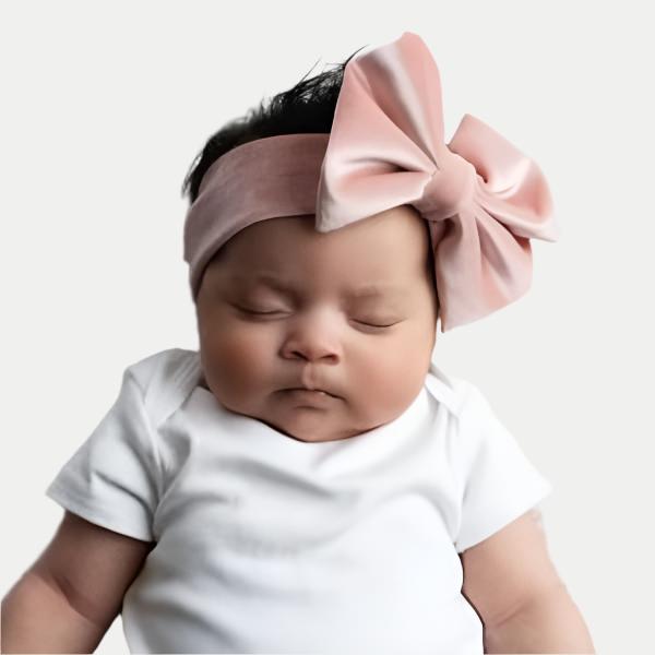 Velour Bow Headband