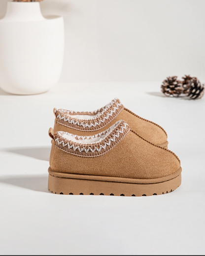 Chunky Slipper Boots