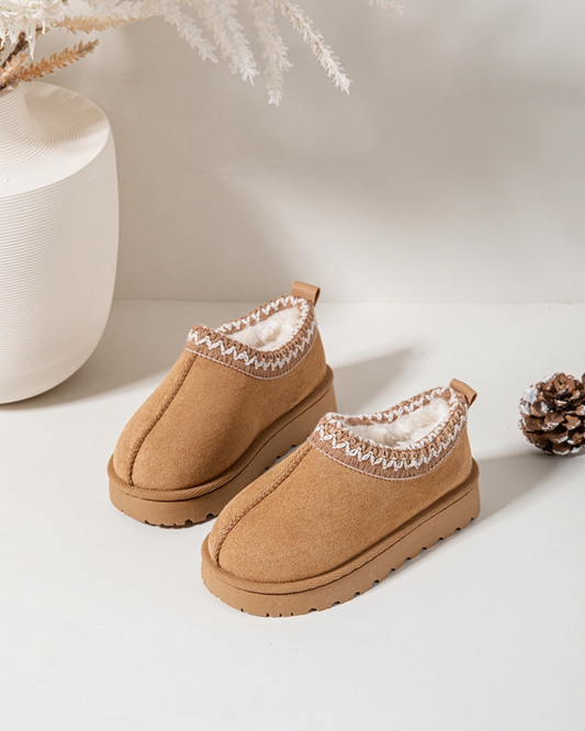 Chunky Slipper Boots