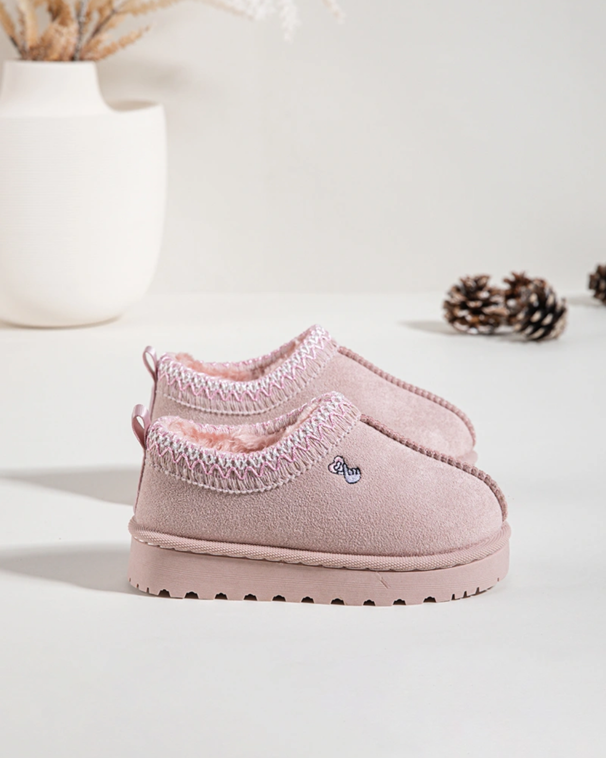 Chunky Slipper Boots