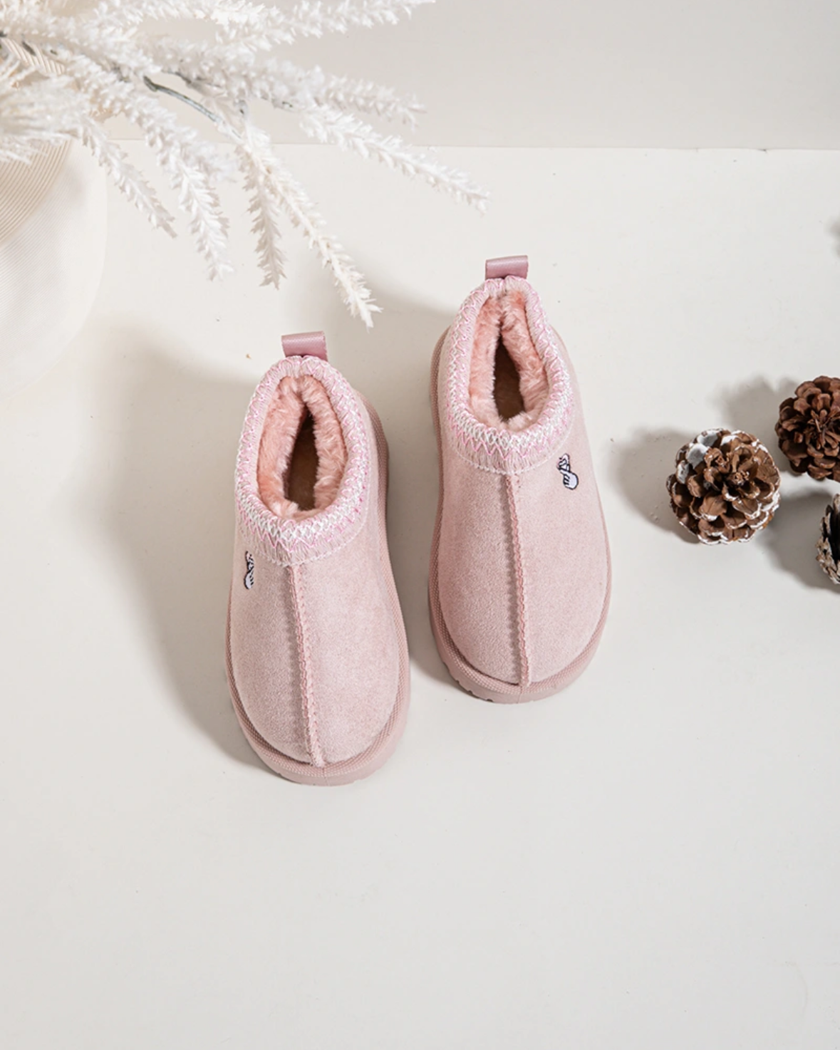 Chunky Slipper Boots